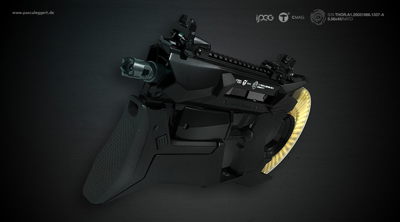 Illustration for article titled Designing Beautiful Guns For Video Games